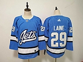 Winnipeg Jets 29 Patrik Laine Blue Alternate Adidas Jersey,baseball caps,new era cap wholesale,wholesale hats